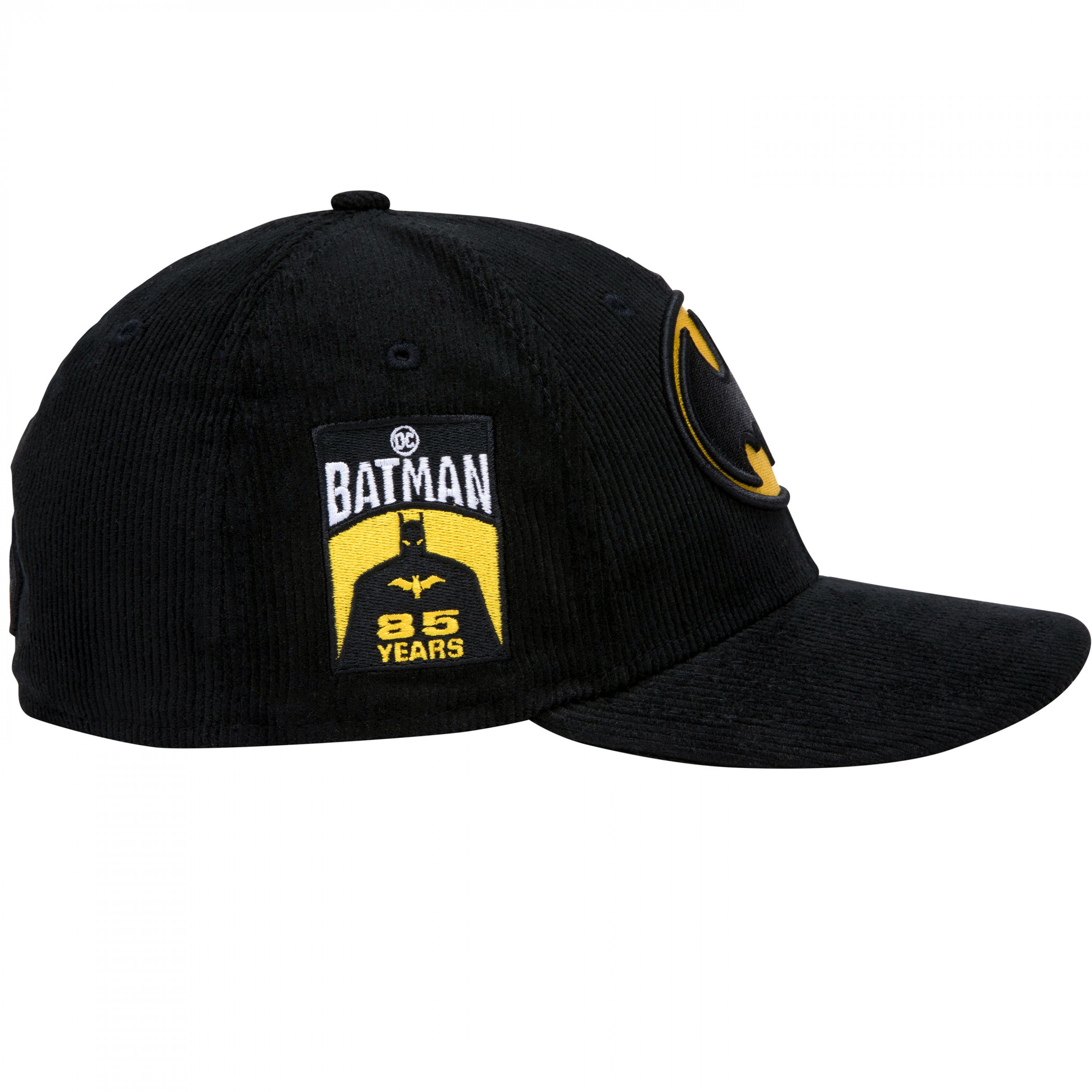 Batman 85th Anniversary Corduroy Low Profile New Era 59Fifty Fitted Hat